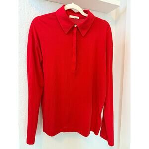 The Row Red Roddy Polo – S – Cotton – Made in Italy